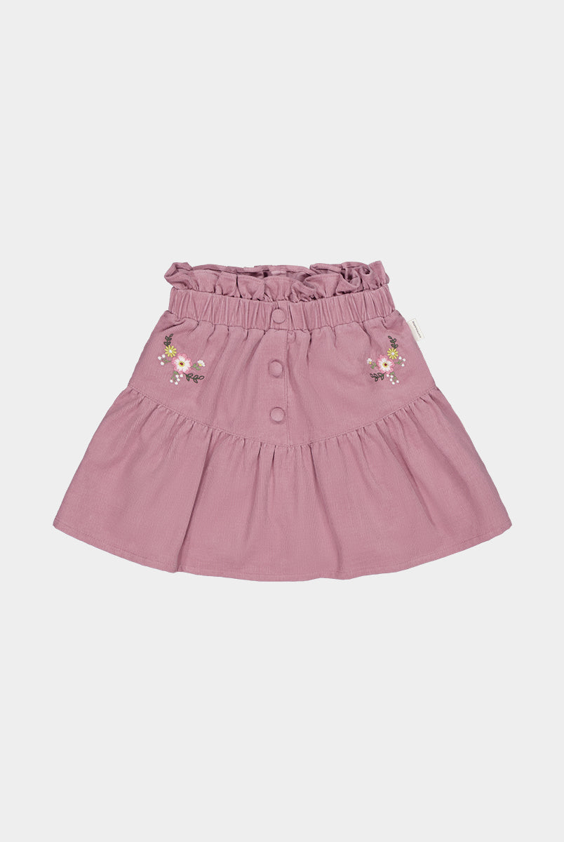 Rochester Corduroy Skirt, Velvet Pink – view 2